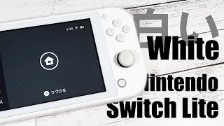 白いNintendo Switch Liteが欲しくて外装交換したら思ったより手間がかかった上に予想外の不具合に手こずった話。I made a White Nintendo Switch Lite.