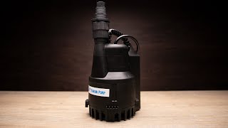 Tsurumi F-13 Manual and Automatic Submersible Utility Pump