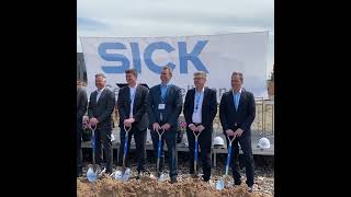 Groundbreaking of SICK's new Customer Resource Center - May 22, 2024