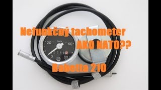 Ako opravit Tachometer BABETTA 210//