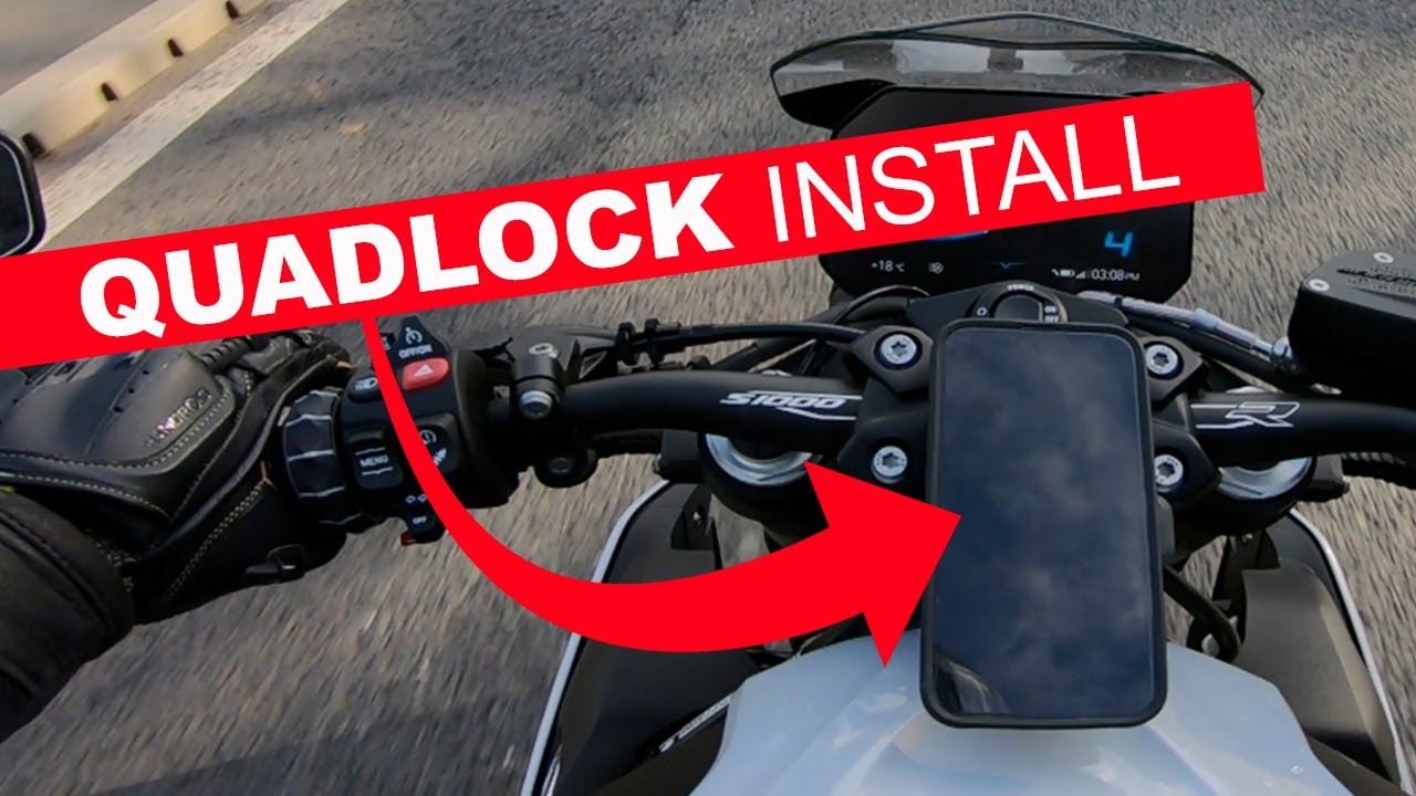 Quadlock Install S1000r Youtube