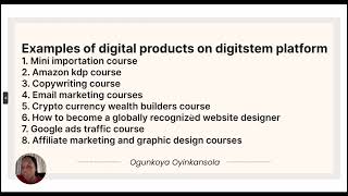 DIGITSTEM FOR BEGINNERS WITH OYINKANSOLA