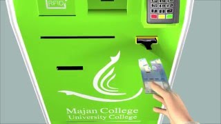 Bill Payment Kiosk Usage 3D Animation
