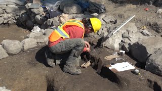 Archeological Dig at Champlain Bridge