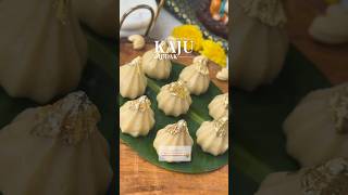 Instant Kaju modak under 5 minutes ✨🤤. #youtubeshorts #kaju #cashew #omkarpawar