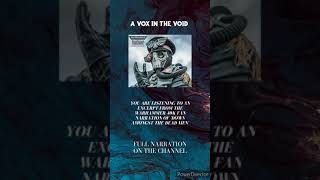 WARHAMMER 40K AUDIO - DEATH KORPS OF KRIEG - NARRATED BY A VOX IN THE VOID #shorts