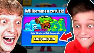 Mein KLEINER BRUDER FINN ist ZURÜCK in BRAWL STARS! 😁