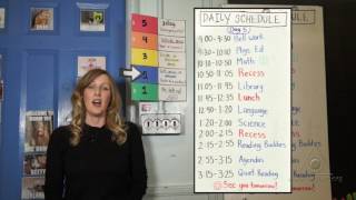 Volume Meter and Daily Schedule: Visual Tools to Establish Classroom Expectations (Virtual Tour)