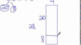 Array Multiplication 2 digit x 1 digit
