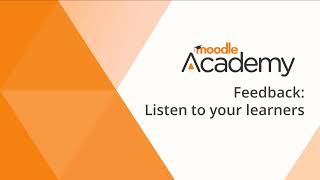 Feedback activity: Listen to your learners
