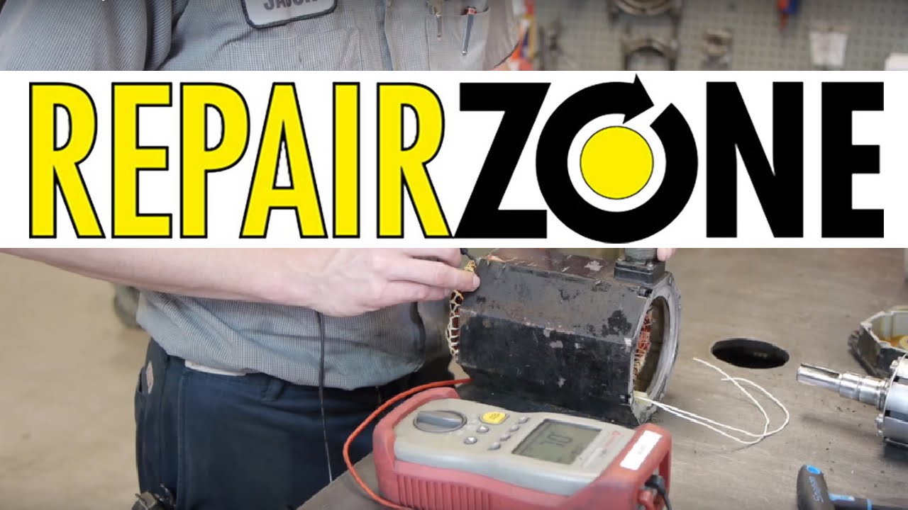 Servo Motor Repair Process At REPAIR ZONE - YouTube