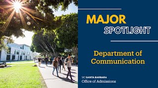 Major Spotlight: Communication