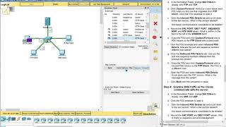 9.3.1.2 packet tracer simulation - exploration of tcp and udp communications