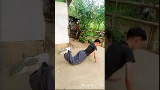 Streching exercise, Army dozen exercise, 13 basic strikes with target, Dagger with target