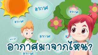 วิทยาศาสตร์ ป.3 เรื่อง อากาศ AIR (Earth's System Science) Lipda Pola EP.38 ตอน อากาศมาจากไหน