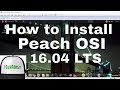 How to Install Peach OSI Linux 16.04 + Review + VMware Tools on VMware Workstation Tutorial [HD]