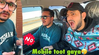 Bhaiya ka mobile toot gaya gari se gir kar🥲 | khatarnak ride karwadi aj😳🔥