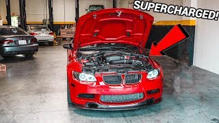 DRIVING A SUPERCHARGED BMW M3!!! (INSANE)