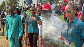 J.J. Rawlings Daughter Wept, She Joins John Mahama to commemorate 31st December..