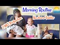 Newborn || 2Weeks Postpartum ||Morning Routine || Petite mama vlogs||