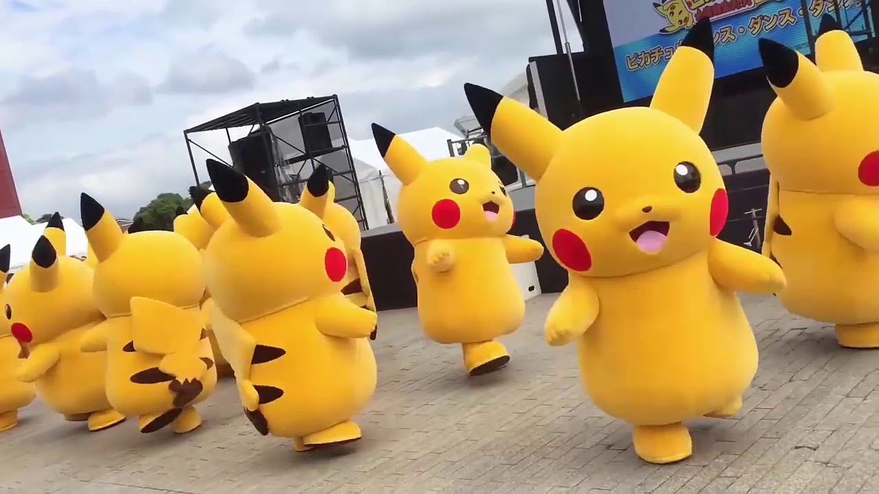 Pokemon Pikachu Funny Dance New Remix Song 笙ｬ Nursery Rhymes And Baby