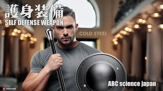 COLDSTEEL【 日本最安販売→説明欄URL参照】コールドスチール CS-91STA CITY STICK（杖）と92BKPB MEDIEVAL BUCKLER（盾）の紹介。 防犯・護身用品。