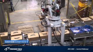 Case Palletizer | Robotic Palletizer for Boxes and Totes  (RPZ-900)