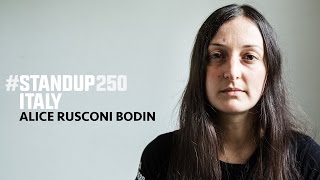 #standup250 Italy - Alice Rusconi Bodin