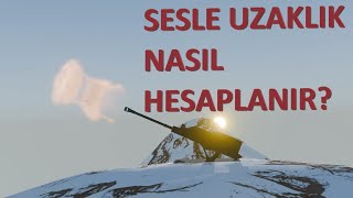 Sesin Hızı ve Sesle Uzaklık Hesaplama (4K UHD) #bilim #ses