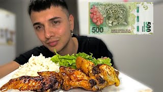 24HS COMIENDO SOLO CON $500