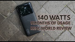 INIU Official 140W Super Fast Battery Power Bank | 9 Month Review | August 15th, 2024 (4K)