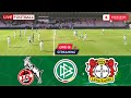 Koln U19 vs Bayer Leverkusen U19 |🔴Live Match Today⚽🎬