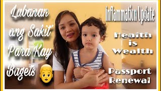 Renewal of Passport || Health Talks || My Inflammation Update || Filipino-Albanian Family