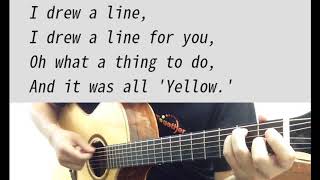 Coldplay - Yellow 吉他伴奏