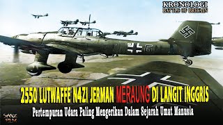 Sejarah Pertempuran Udara Terdasyat  sewaktu Jerman menginvasi Inggris di Battle of Britain