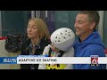 gliding stars provides therapy on ice for people with disabilities