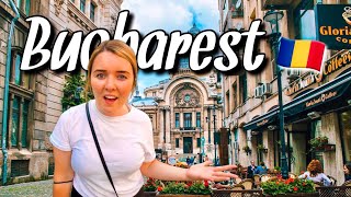 How We Feel About BUCHAREST, ROMANIA | Europe's Most UNDERRATED City? | Bucharest Walking Tour