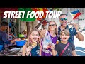 Americans Try Filipino Street Food In Makati, Philippines