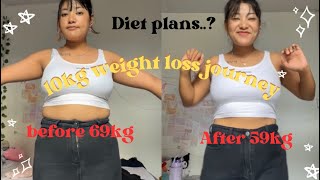 i lost 10kg in one and half months || weight loss journey #weightloss #weightlossjourney #dietplan