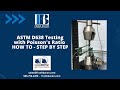 Step by Step ASTM D638 Testing with Poisson's Ratio