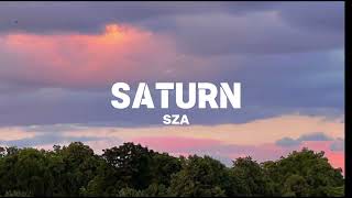 SATURN-SZA(slowed+reverb+lyrics)