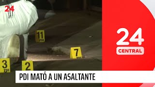 Subinspectora sobrevivió a dos impactos de bala tras encerrona | 24 Horas TVN Chile