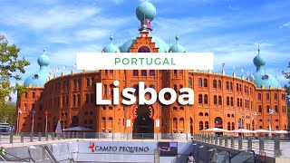 【HD】Lisboa Portugal - Caminhada desde o Campo Pequeno até à Alameda em HD com som ambiente