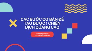 CÁC BƯỚC LÊN QUẢNG CÁO FACEBOOK ADS THÀNH CÔNG