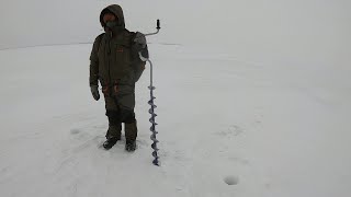 Ловля СУДАКА на блесну зимой. Блесна Судачья с пупыркой от ЭКОПРО.