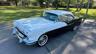 Test Drive 1956 Pontiac Chieftain 2 Door Hardtop SOLD $21,900 Maple Motors #2336