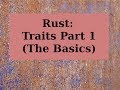 Rust: Traits Part 1 (The Basics)