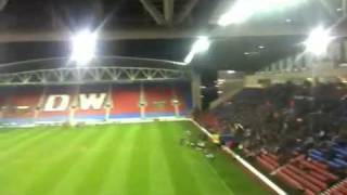 Wigan athletic vs Swansea city league cup 10/11 pre match