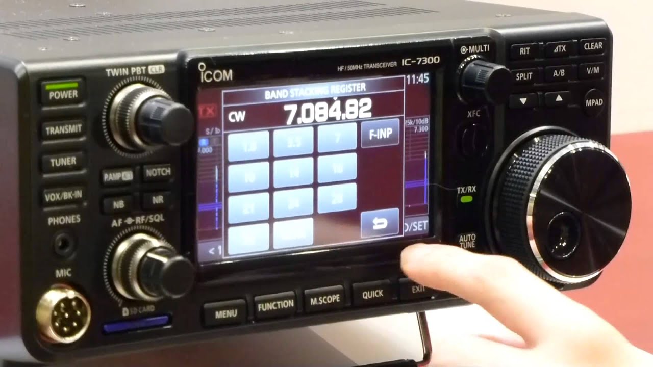 Ic 7300 Icom Ic 7300 Sdr Hf 6m Transceiver Ic 7300 New Videos On