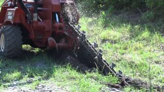 2006 Ditch Witch RT40 trencher test